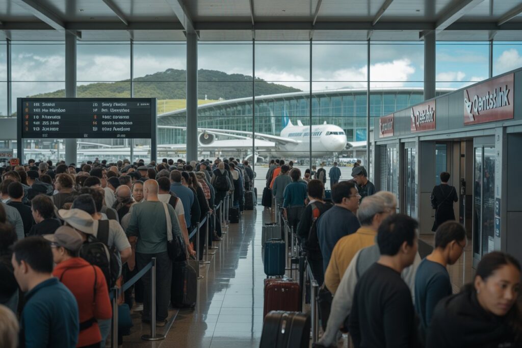 More than 115 flight cancellations and 660 delays hit new zealand and australia as air new zealand, qantas, jetstar, qantaslink face travel disruptions, leaving thousands of travelers stranded across nelson, brisbane, wellington, melbourne, auckland, sydney