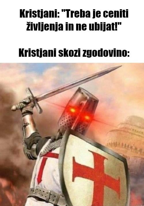 Sorry, but deus vult!
