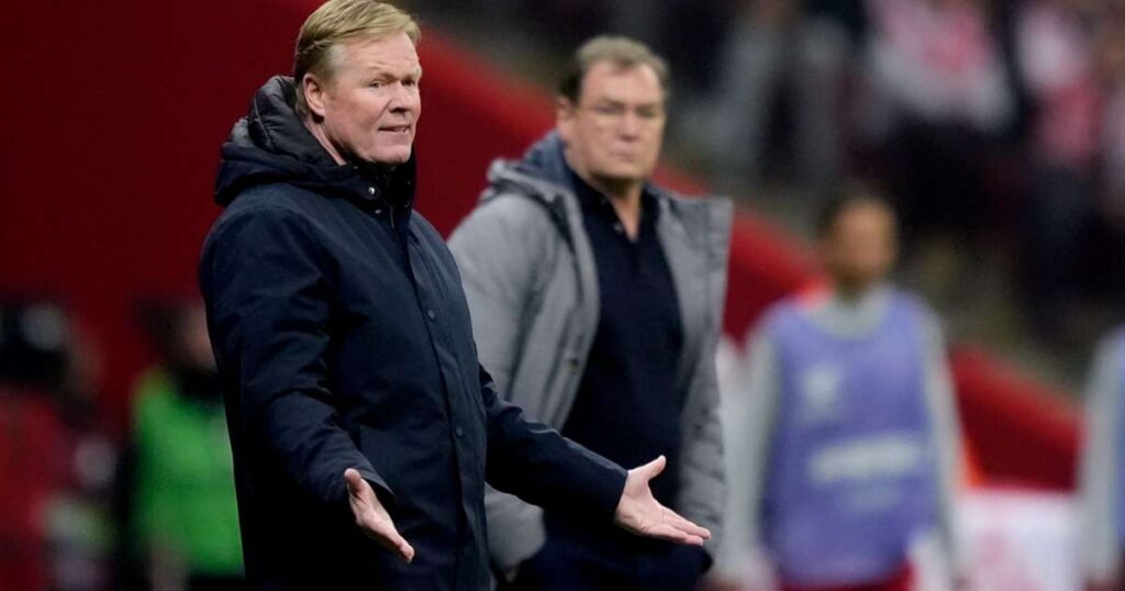 Koeman 'more disappointed than happy' after Netherlands held by Poland