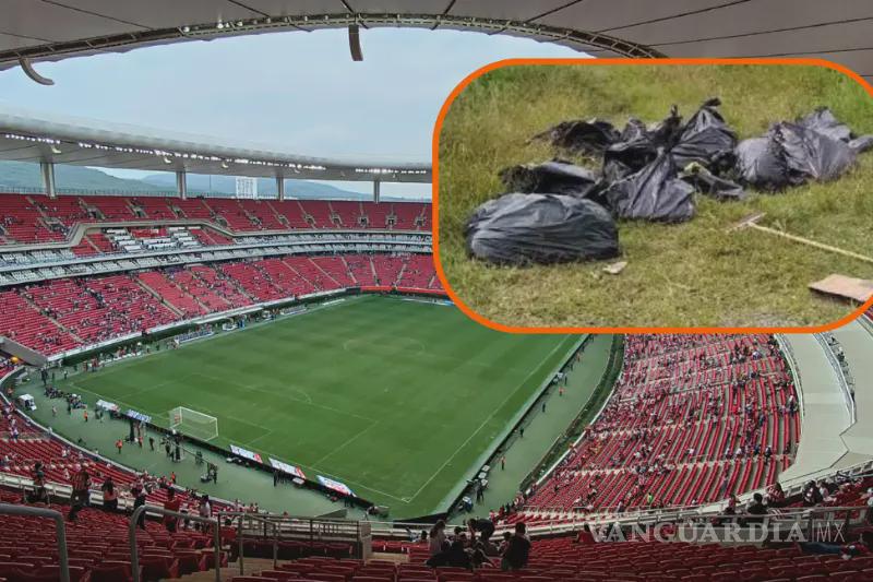 For those who were planning to go to the 2026 World Cup in Mexico: Collectives of searching mothers discovered 400 bags with human remains in extermination camps, with crematoriums and mass burials; near the Akron stadium, site of the 2026 World Cup