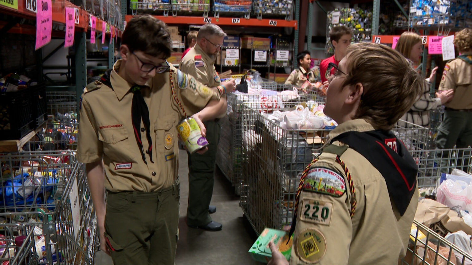 Scouts from Troop 220....