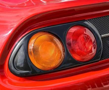 2000 Toyota Caserta Modellista taillight close up
