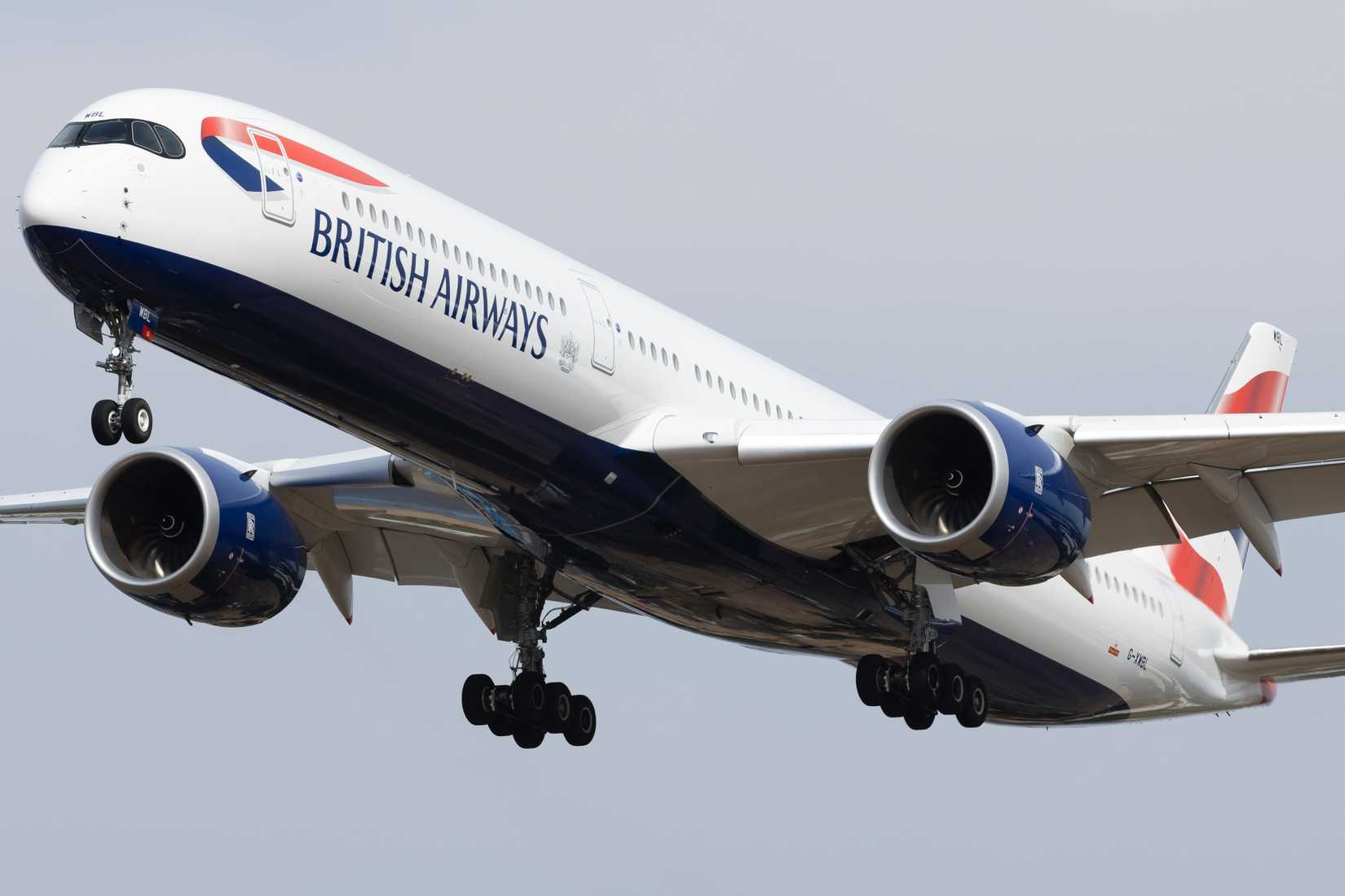 British Airways Airbus A350-1000 aircraft 