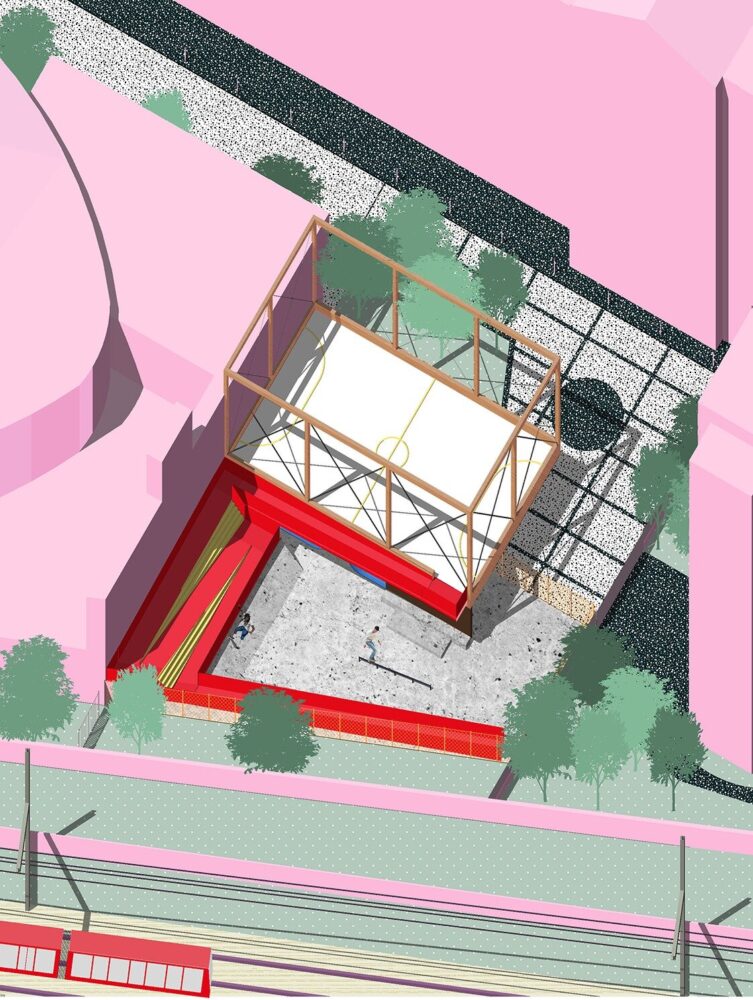 axonometric drawing