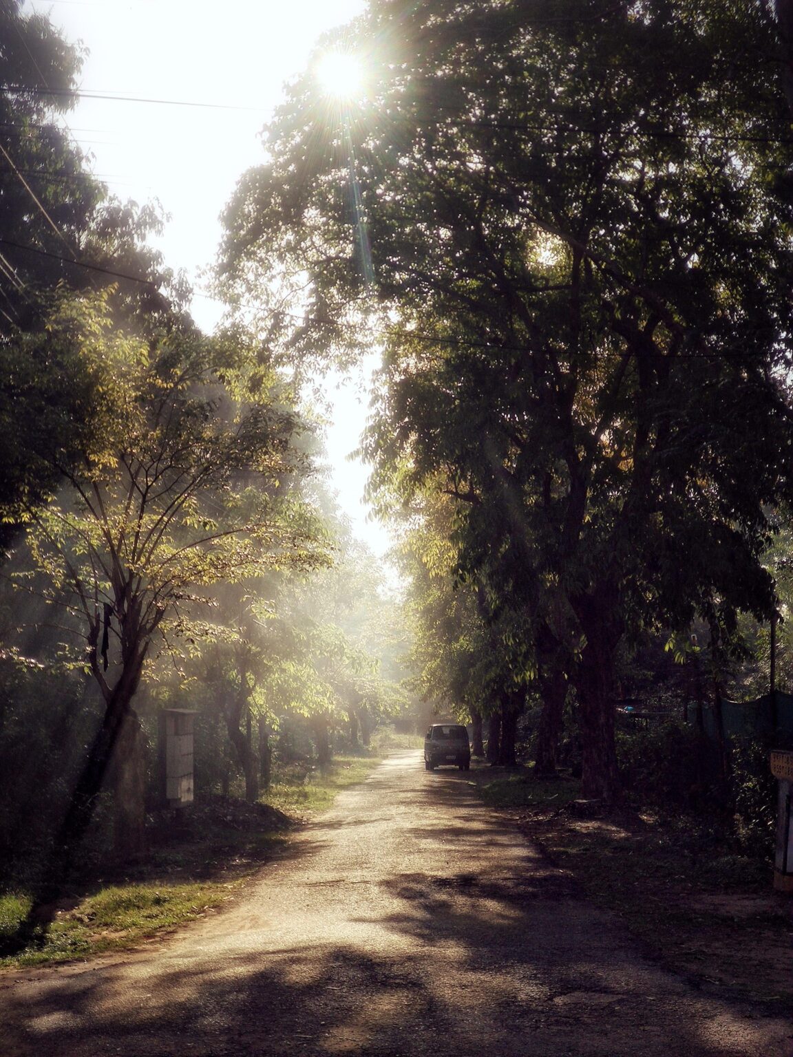Mystical looking street