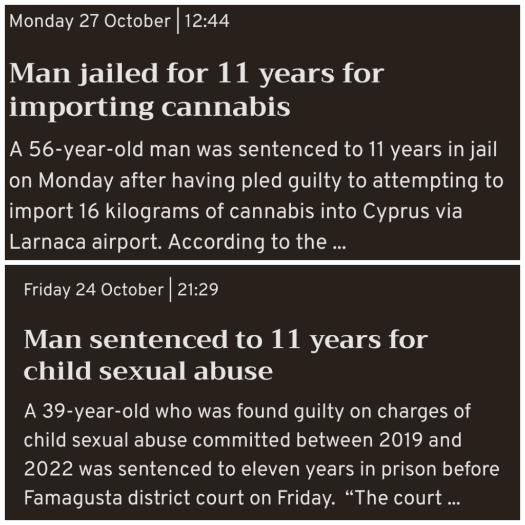 Is there something wrong with the "justice" system in Cyprus