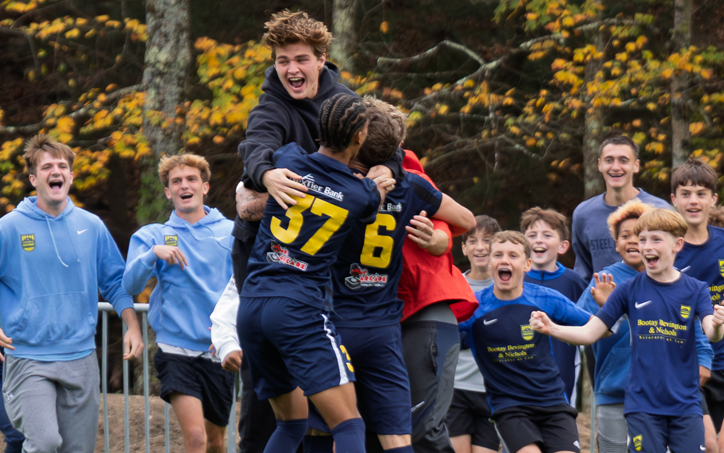 Steel City players celebrate with their fans after scoring a goal against FCY New York in the Second Round of the 2026 US Open Cup qualifying tournament. Photo: Randy Warner