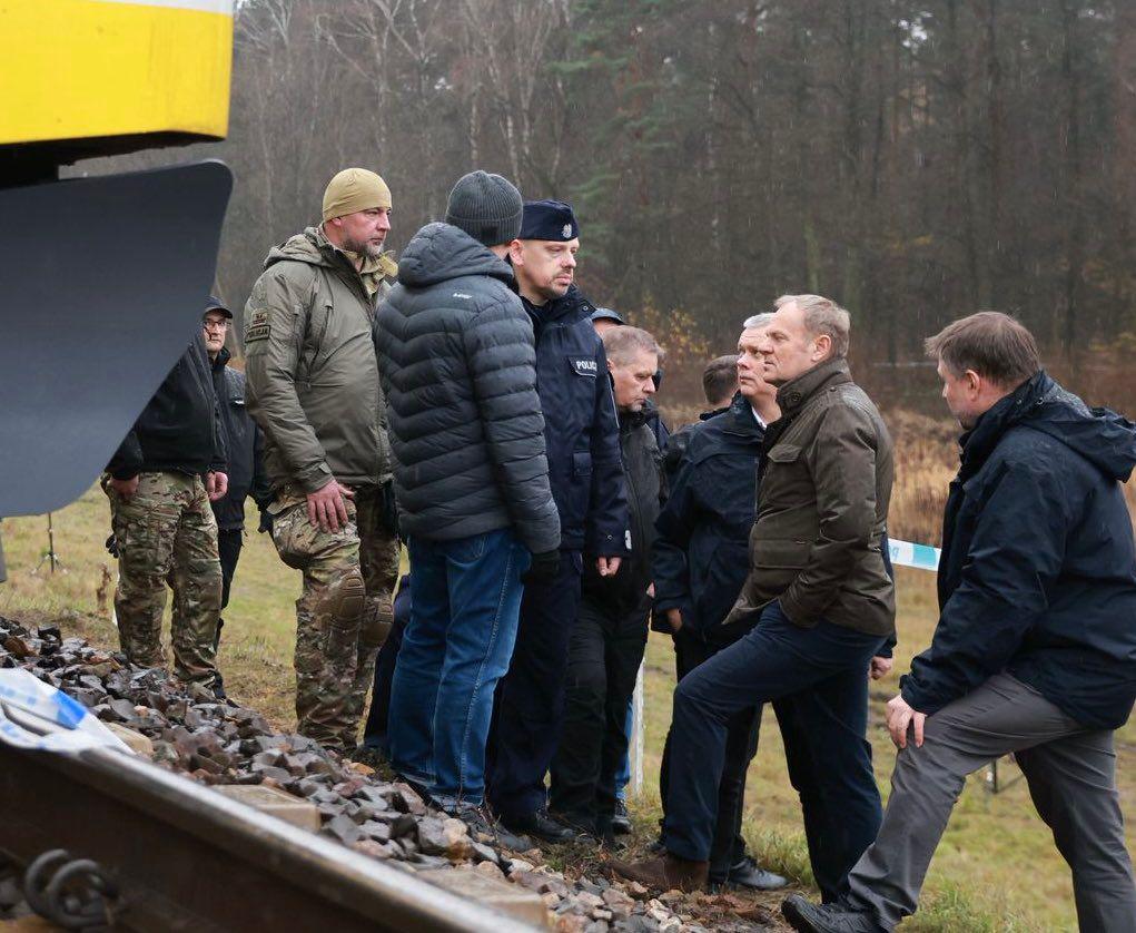 'Act of sabotage' — Explosion hits Polish railway track used for Ukraine aid shipments, Warsaw says
