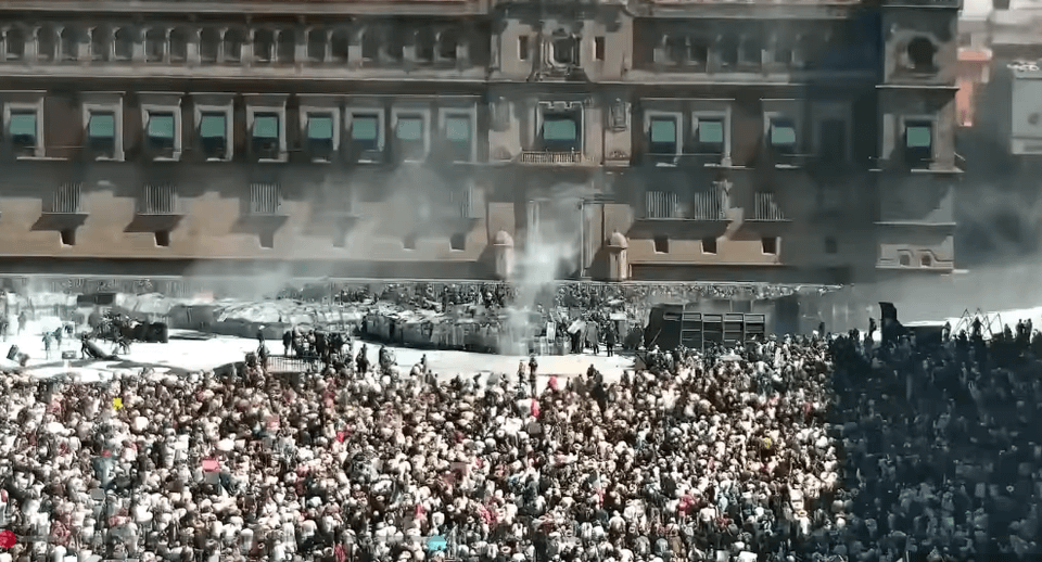 Generation Z protests flared up in Mexico, the Mexican Government is cornered!