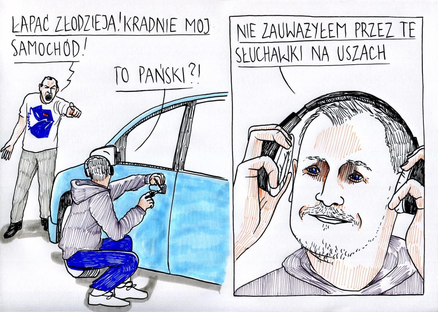 Headphones release you from responsibility