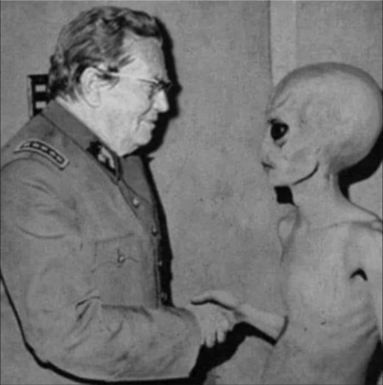 Tito with the prototype of the first "Macedonian"