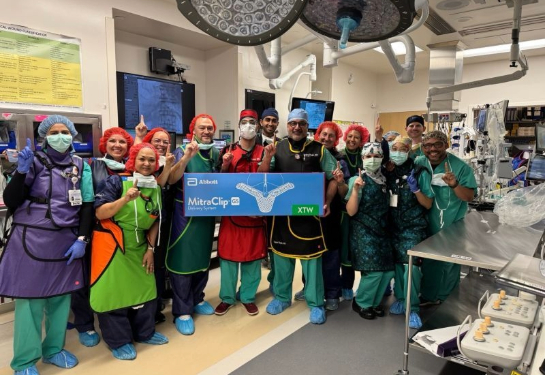 UC Davis Health performs world’s first transcatheter procedure with new valve repair system