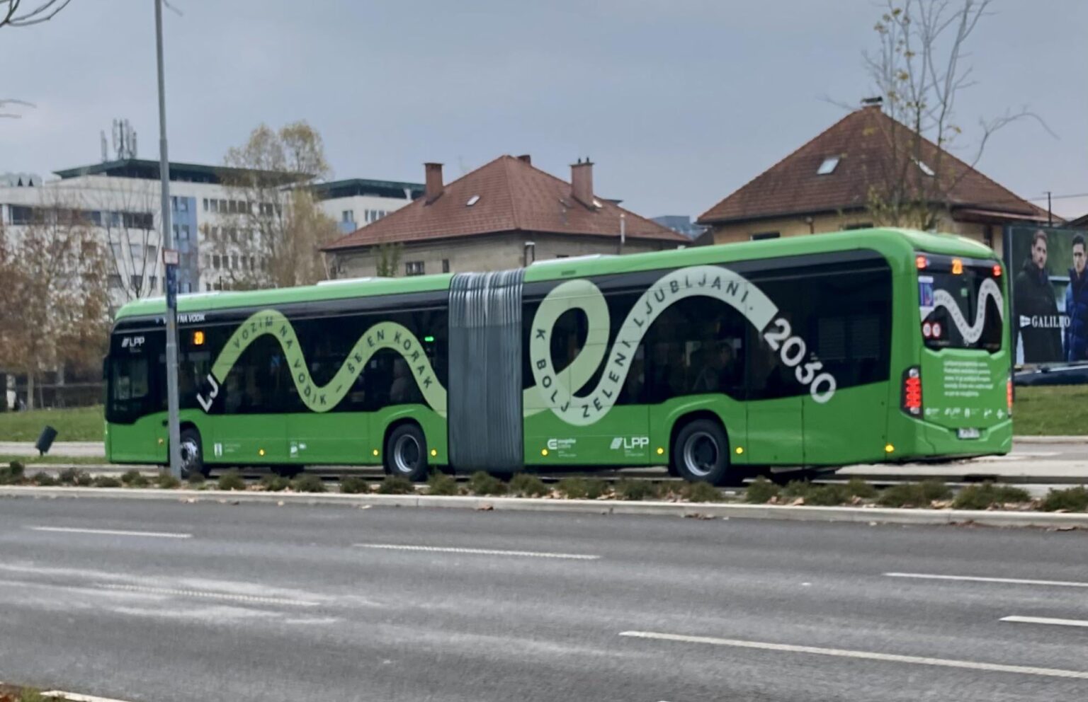 New buses in Ljubljana