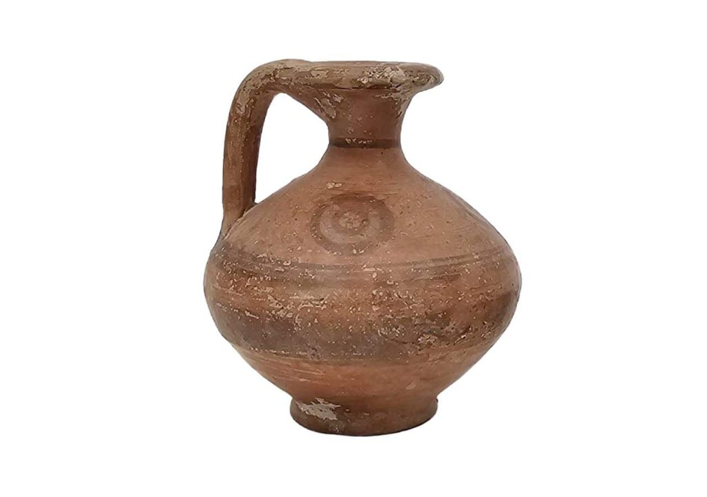The 2,750-year-old Cypro-Archaic juglet.