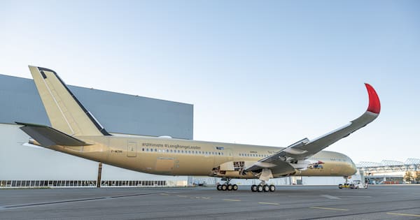 First look at Qantas' long-haul jet to New York and London