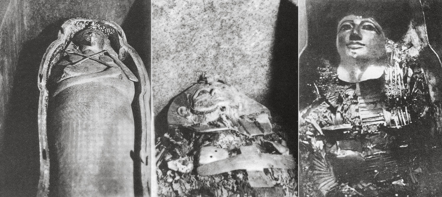 Intact Egyptian Pharaoh sarcophagus discovered Pierre Montet Egyptologist Tanis Treasure