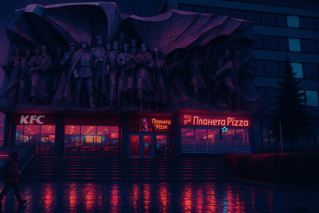 Neon Cyberpunk Minsk