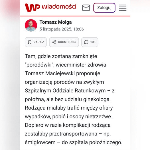 Why is the birthrate falling in Poland