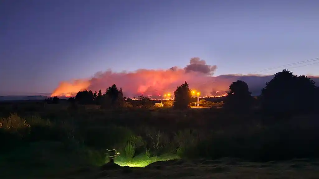 Tongariro National Park Forest Fire Prompts Evacuations in New Zealand