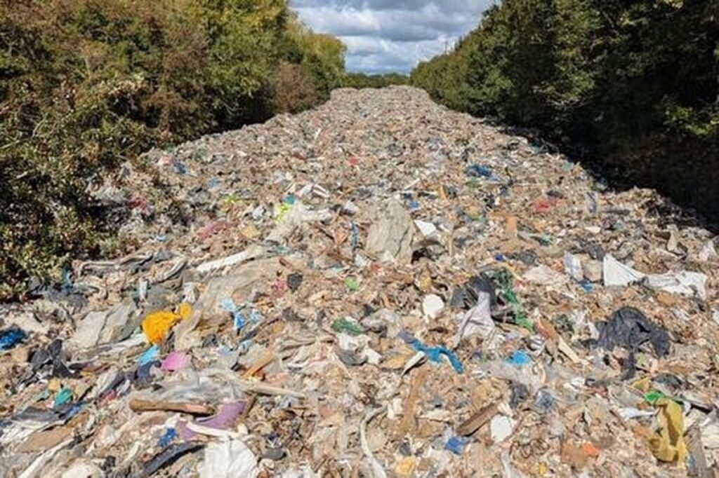 Mountain Of Illegal Waste Sparks Environmental Crisis In Oxfordshire