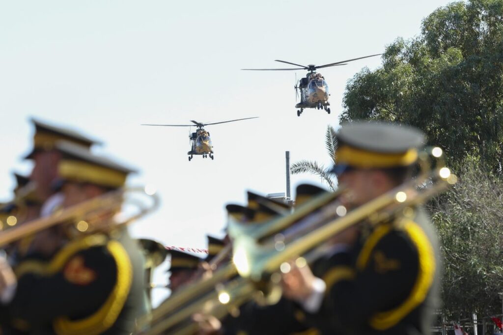 The 42nd anniversary of the founding of the Turkish Republic of Northern Cyprus (TRNC) and the Republic Day were celebrated with ceremonies in TRNC on Nov. 15, 2025. (AA Photo)