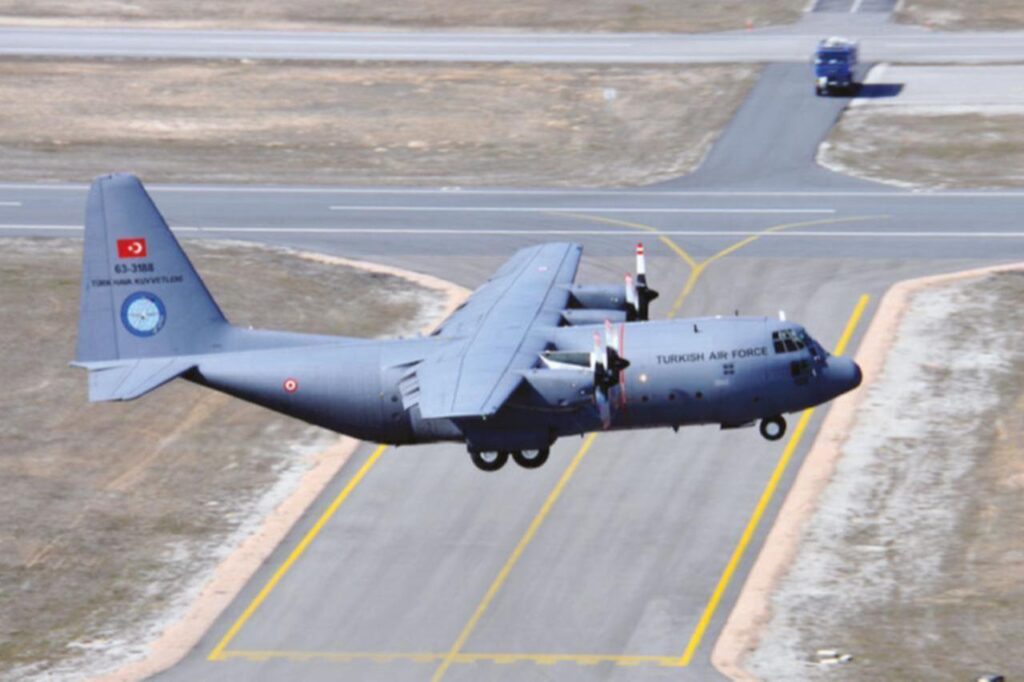 Turkish C-130, accessed on Nov. 11, 2025. (Photo via Wikipedia Commons)