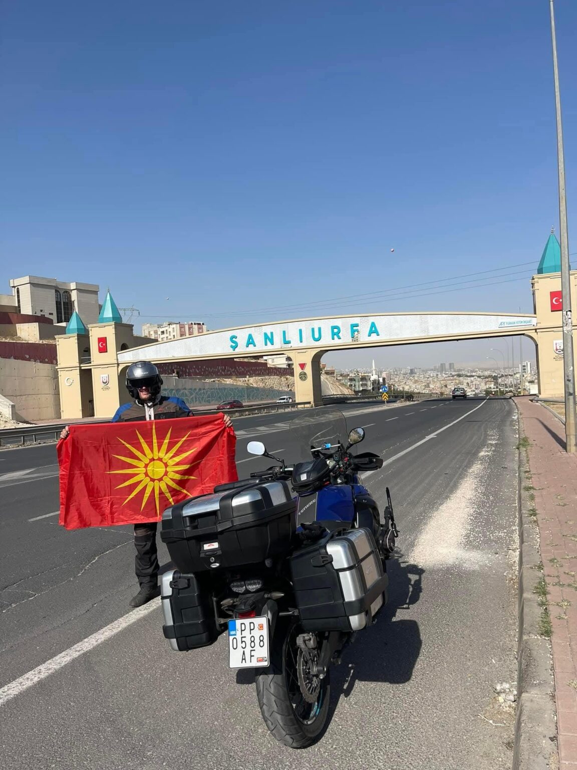 Motorcycle adventure