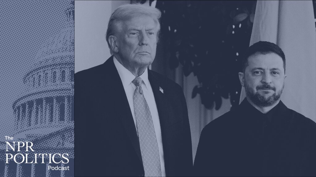 Is the Trump administration making progress toward peace in Ukraine? : The NPR Politics Podcast : NPR