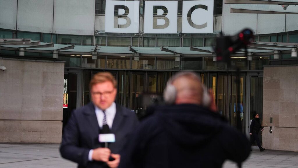 Britain’s government will address a feud between BBC and Trump Britain's government will address a feud between BBC and Trump