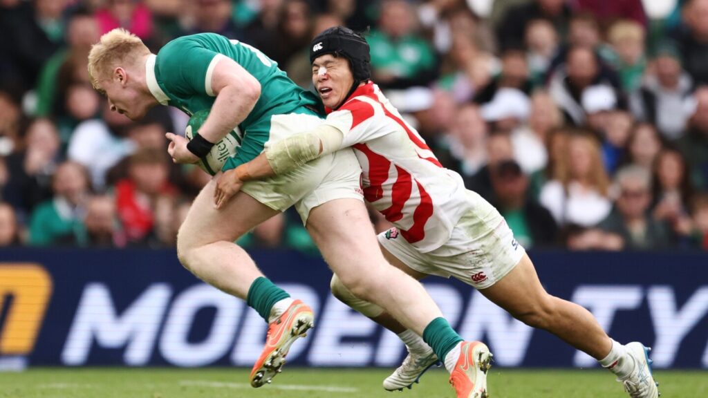 Ireland struggles but finishes strong to defeat Japan 41-10