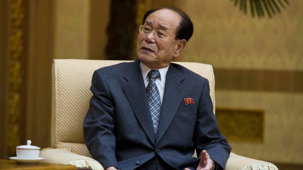 North Korea says its longtime ceremonial head of state Kim Yong Nam has died