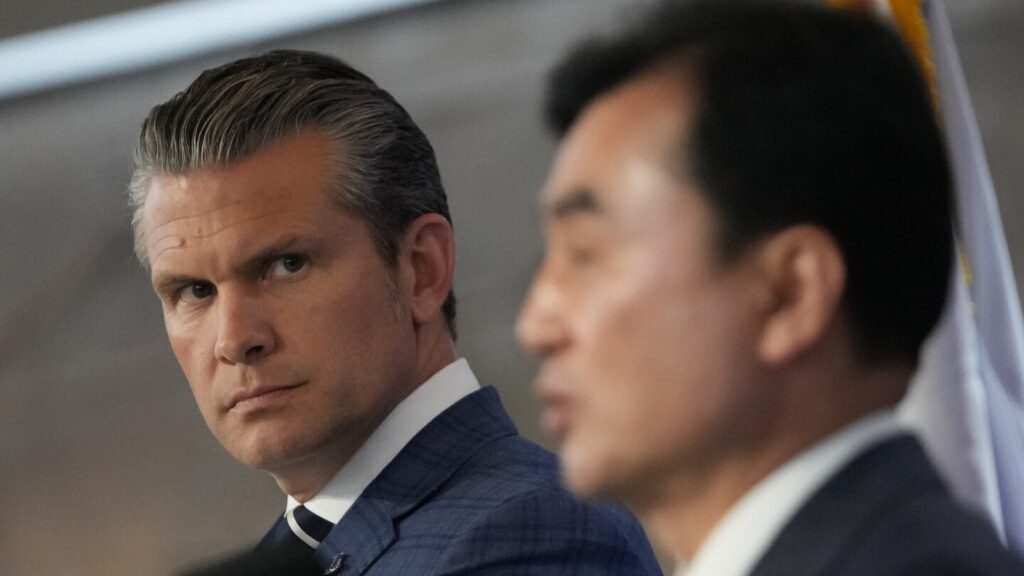 Hegseth praises South Korea’s plan to boost self-defense capabilities Hegseth praises South Korea's plan to boost self-defense capabilities