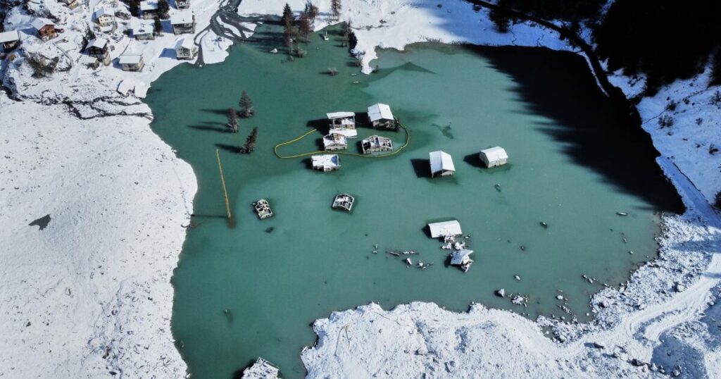 Residents target 2030 return after landslide buried their Swiss Alps village Residents target 2030 return after landslide buried their Swiss Alps village