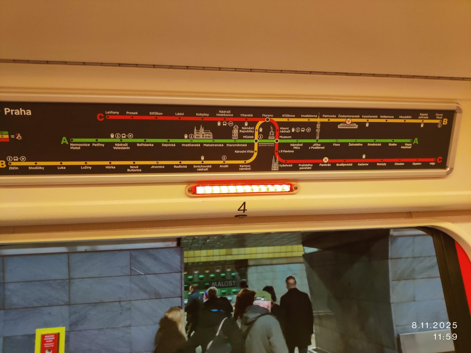 You know that the Czechs have three metro lines