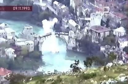 32 years have passed since the shots were fired into the soul of Mostar: on this day in 1993, HVO fighters demolished the Old Bridge