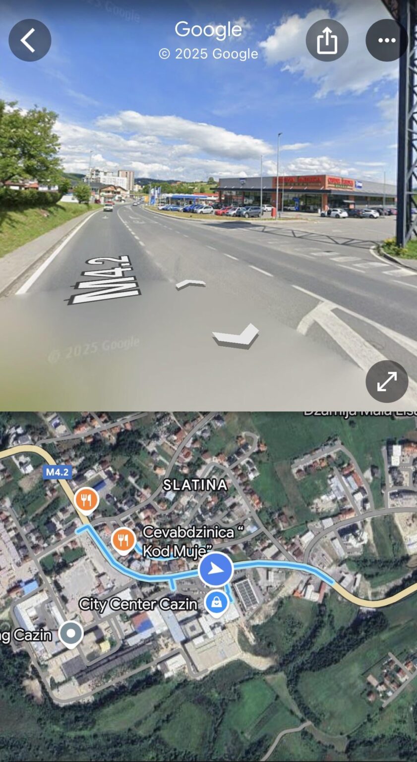 The first Street View recordings in Bosnia and Herzegovina