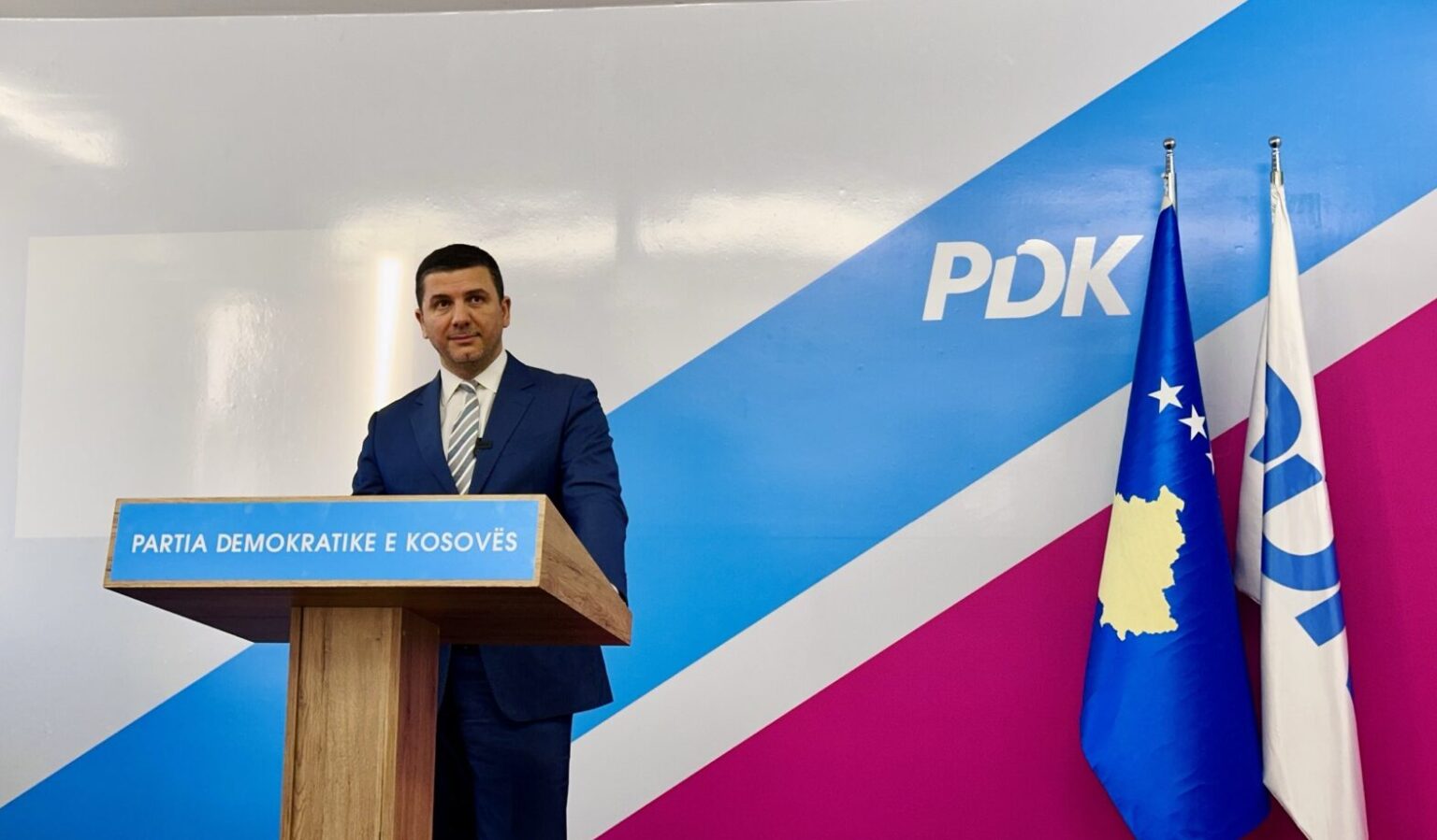 Leader of Democratic Party of Kosovo, Memli Krasniqi, Steps Down