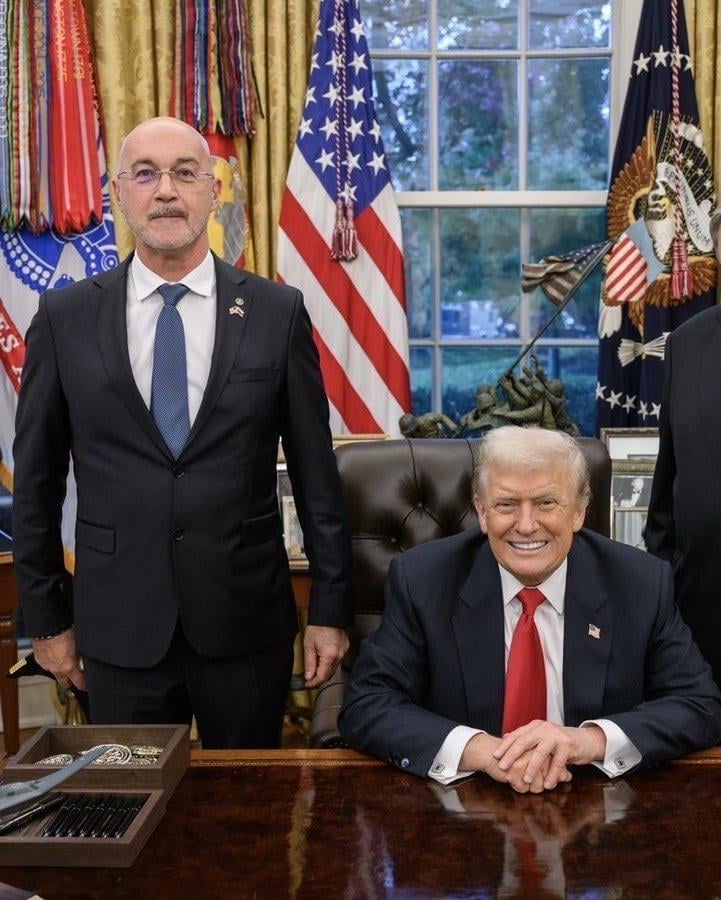 The director of SOVE met with Donald Trump at the White House