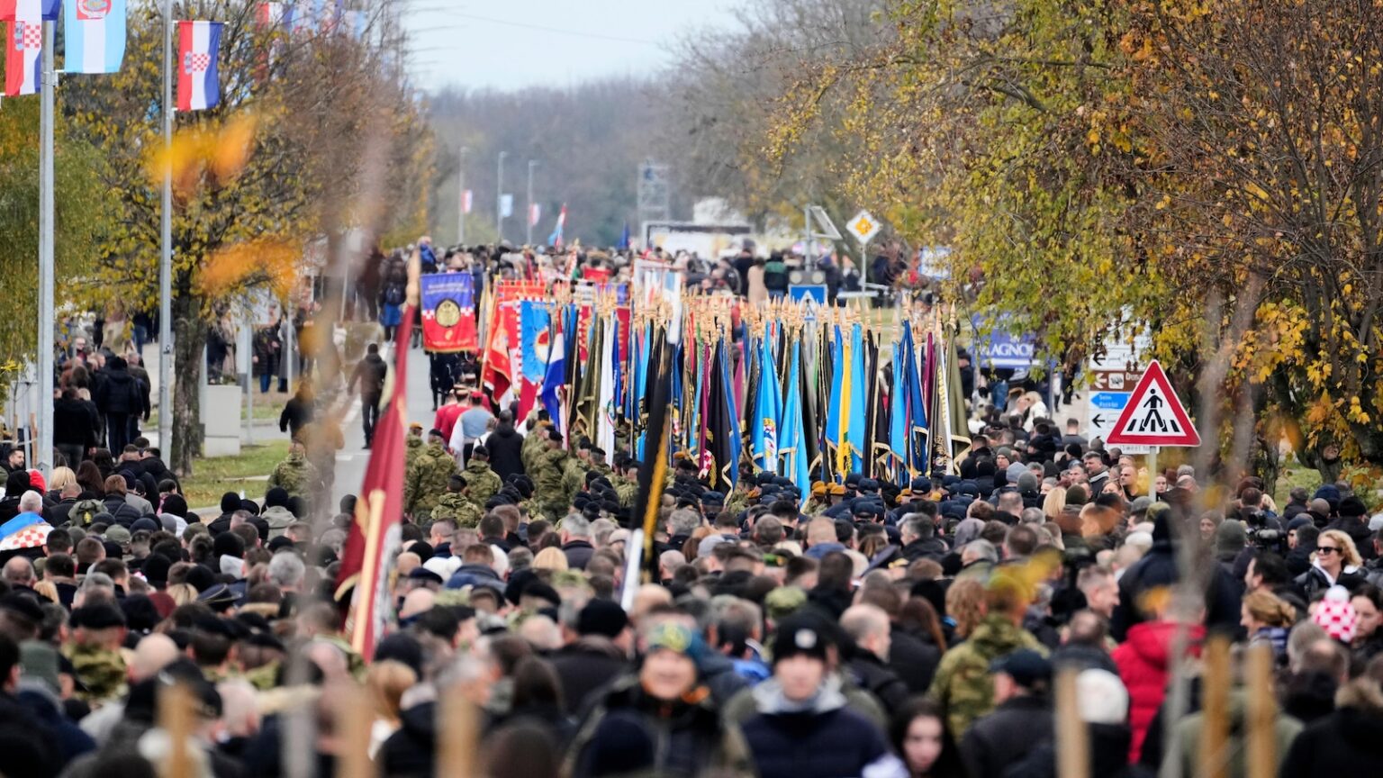Croatians commemorate the siege of Vukovar, a national symbol of the war of independence