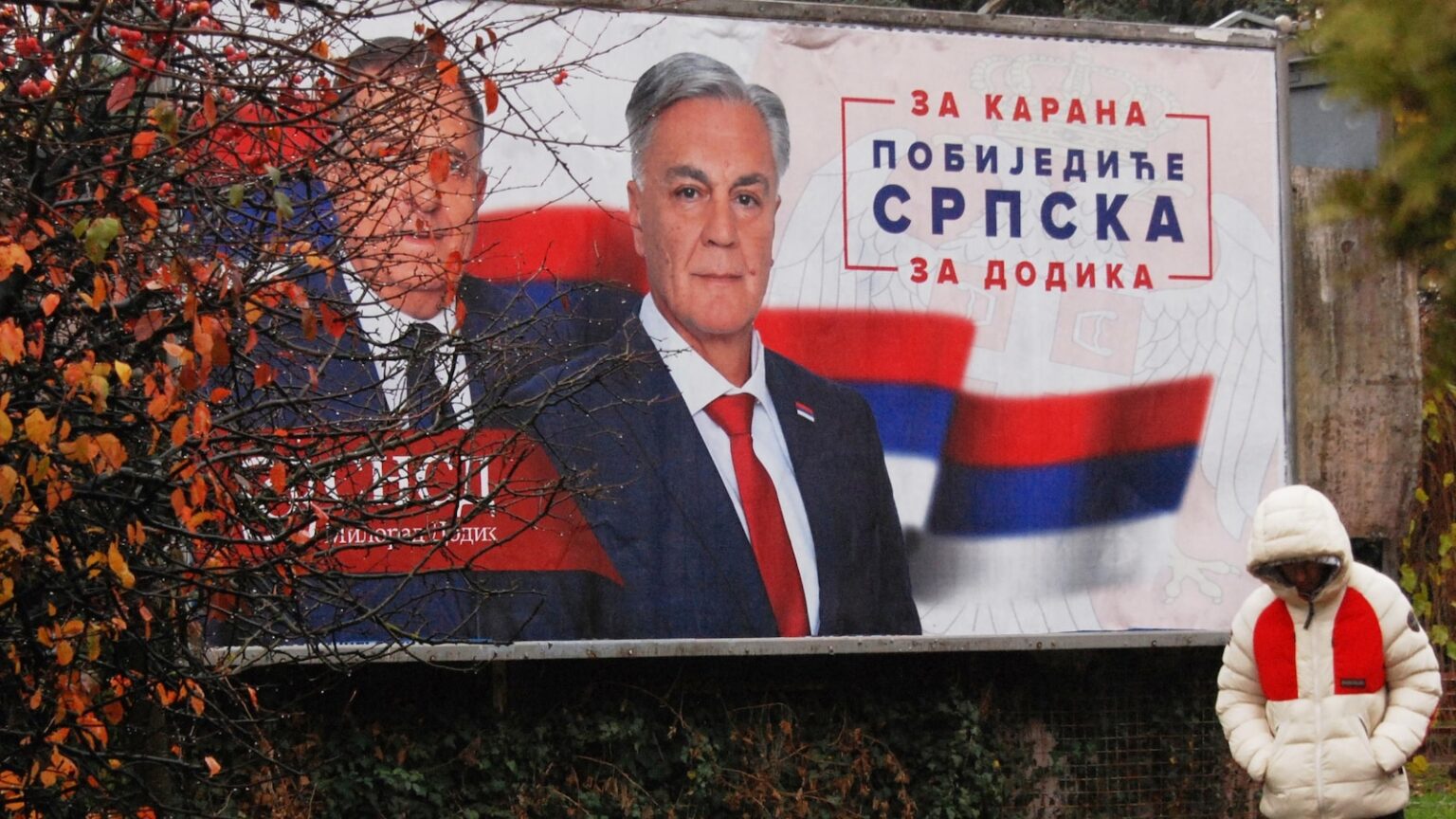 Ally of Bosnian Serb separatist leader leads election as opposition claims fraud