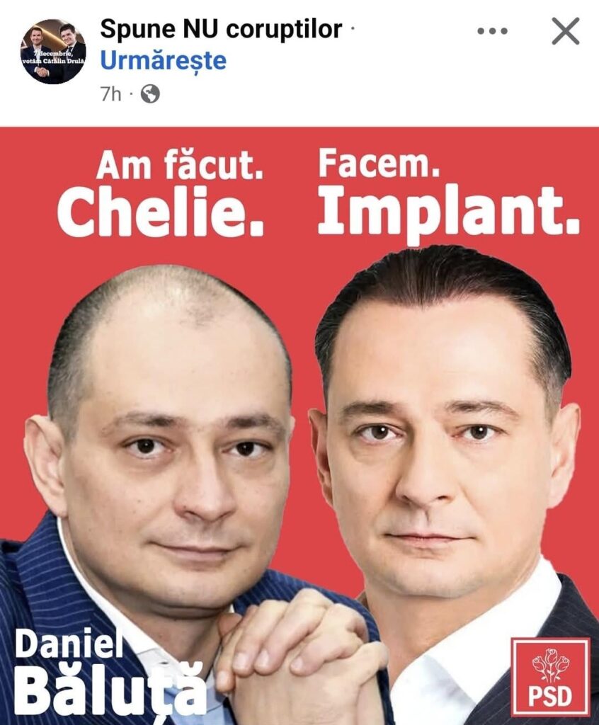 A hair for each vote