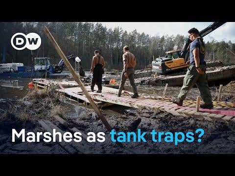 Why Latvia is flooding its peat bogs to deter Russia