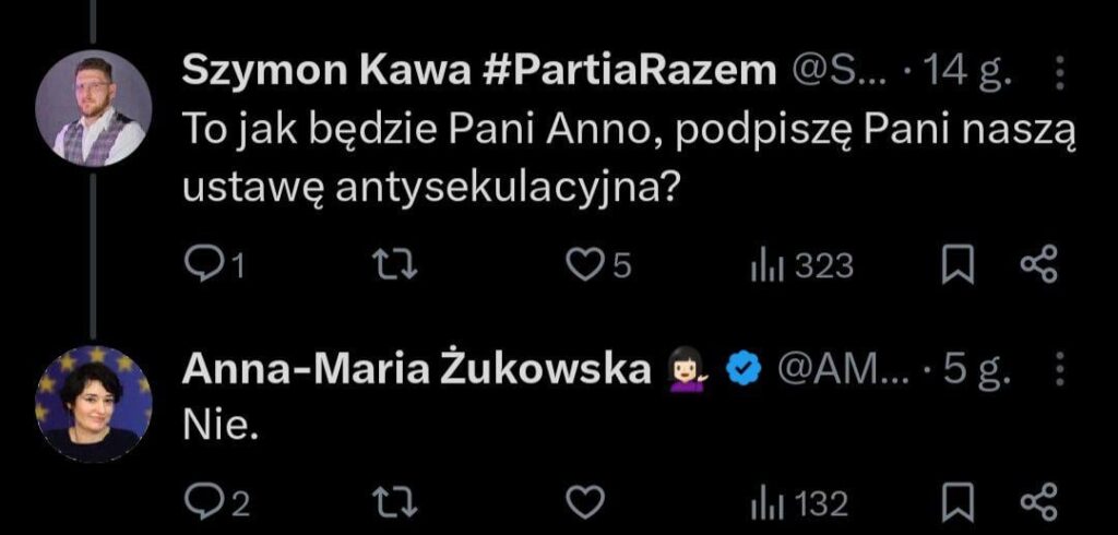 Żukowska on anti-speculation tax