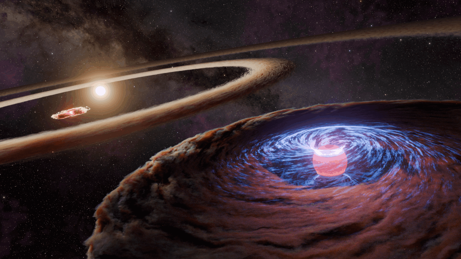 Discovery Alert: 'Baby' Planet Photographed in a Ring around a Star for the First Time! - NASA Science