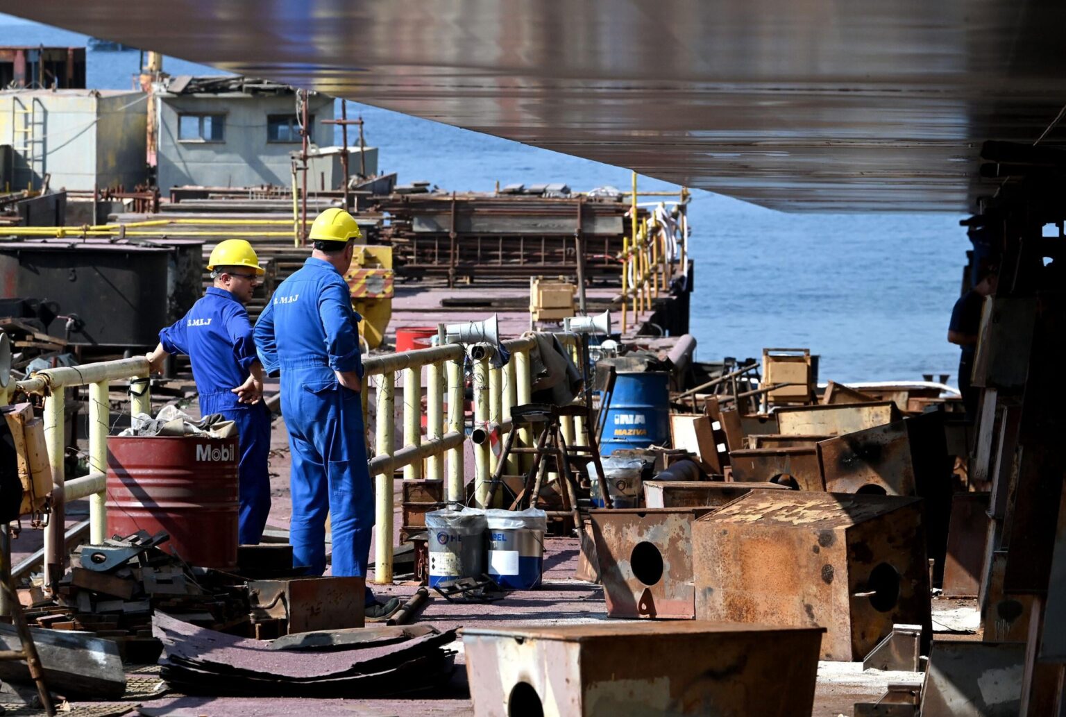 Sale on May 3rd. The potential new owners did not easily decide on the offer, the potential of the Rijeka slipways prevailed