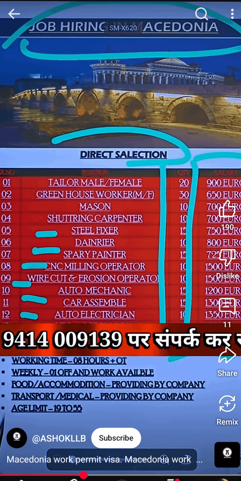 Macedonian bosses and Indian, Nepalese, Bangladeshi, etc. workers