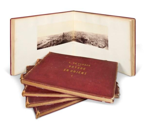 Muslim Spain and the Middle East a 5 vol set of photos 1859-60 sold for €82,550 ($95,215) at Christie’s Rare Books & Manuscripts auction on Nov. 5. Reported by Rare Book Hub