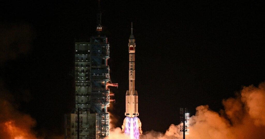 China launches Shenzhou 21 mission, carrying 3 taikonauts - and 4 mice - to replace space station crew