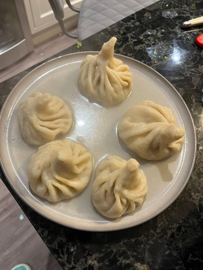 My first khinkali