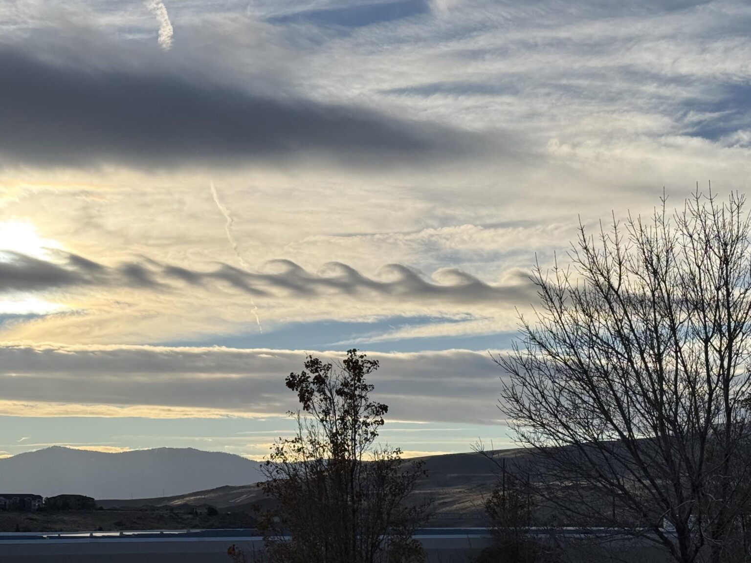 Ultra Rare Kelvin Helmholtz Instability